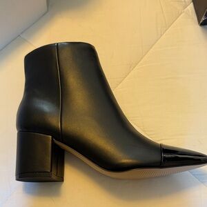 Marc Fisher Black Ankle Boots 5.5